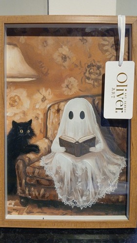 Halloween cat wall art - halloween,