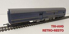 TRIANG R446 BLUE BAGGAGE KITCHEN COACH CAR MK2 RIBBED ROOF VGC transcontinental