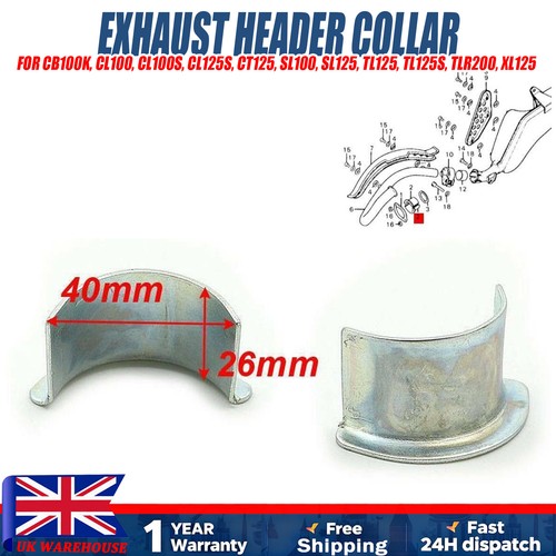 Exhaust collar joint for - exhaust,