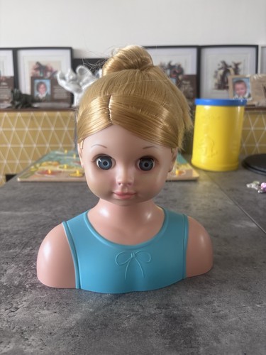 Girls doll head for hair - doll, and