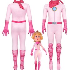 Princess Peach Cosplay Kids
