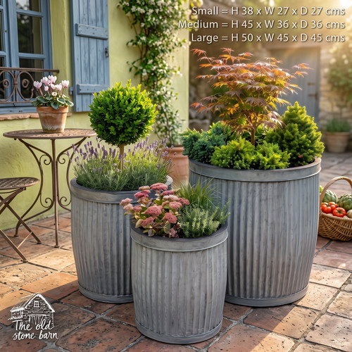 Dolly tub large galvanised set - tub,