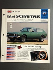 1964 - 1966 Reliant Scimitar