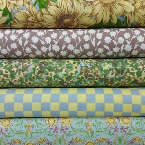 Fabric freedom sunflowers 100 - fabric,