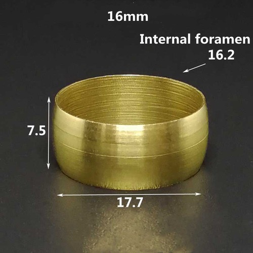 Brass compression olive barrel - compression,