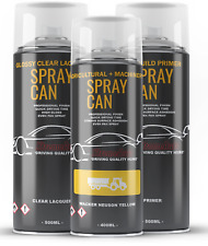 Wacker Neuson Yellow Plant / Machinery Aerosol Spray Paint 400ml Repair