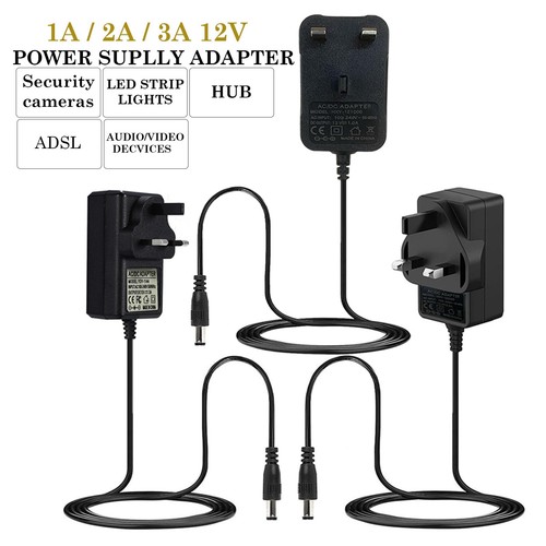 12v 2a 3a power - dc, 1a/2a/3a