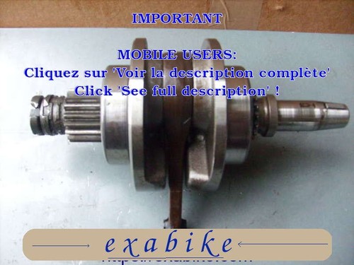Crankshaft for honda 125 - for, nx