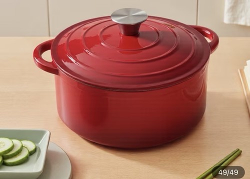 Cast iron casserole pot - cast,