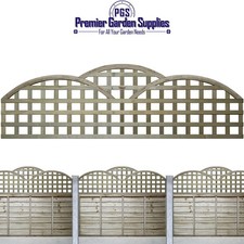 6ft x 1ft Triple-Dome Privacy