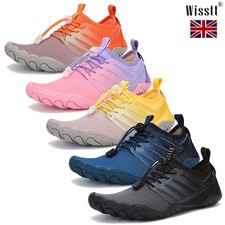 Mens Sports Yoga Water Aerobics Aqua Shoes Womens Beach Swim Shoes Quick-Dry UK