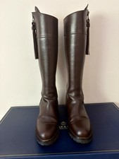 Fairfax & Favor Mahogany Explorer Boots size 7.5(41)