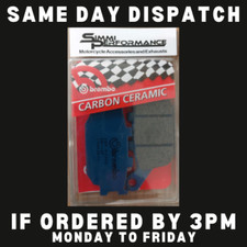 Brembo Ceramic Rear Brake Pads for Yamaha YZF R1 2004 05 06 07 2010 2011 to 2014