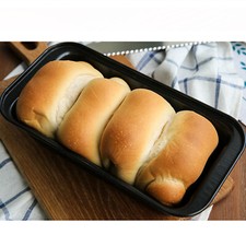 2 pcs Non-stick Toast Bread Loaf  Tin Bakeware Tray Baking mould