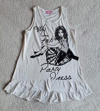 Girls Sweet Millie My Fab Party Dress/Long Top Cream 9 Years Exc Cond Worn Once