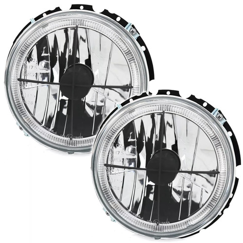 Angel eyes headlight - headlight, with