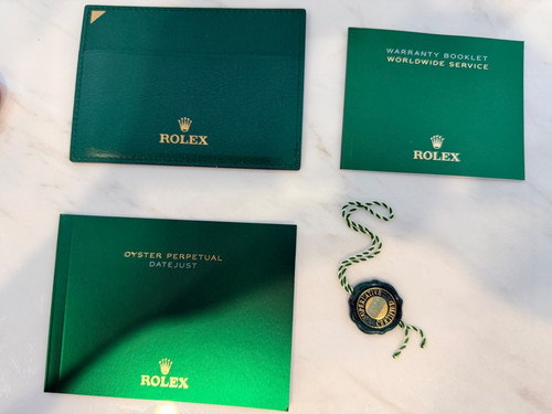 Rolex datejust full set - full,