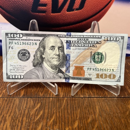 100 dollar bill fancy serial - dollar,