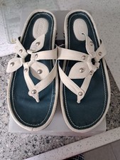 LADIES TBS TOE POST SANDALS SIZE 5 EXCELLENT CONDITION HARDLY BEEN WORN