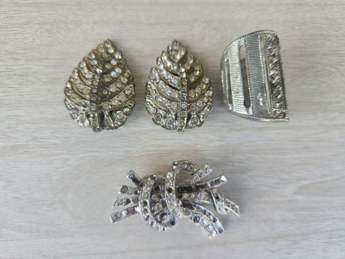 Antique art deco - antique, rhinestone