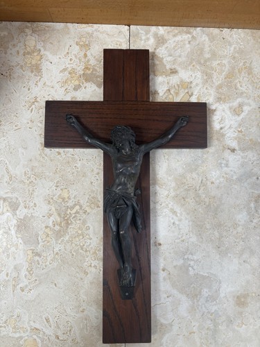 Antique wooden bronze - antique, wall