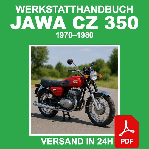 Workshop manual jawa 350 - workshop, cz
