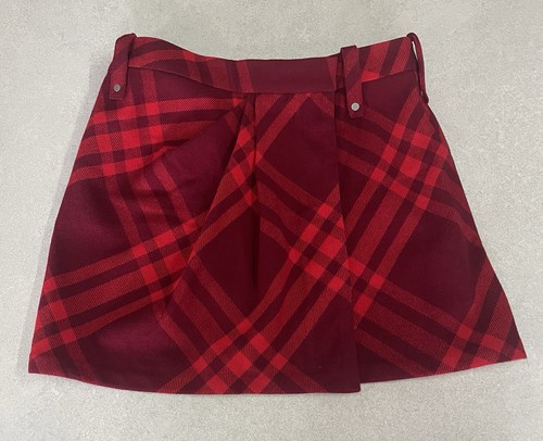 Burberry check wool - burberry, skirt