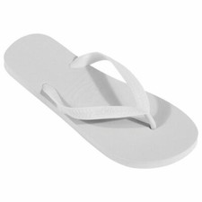 White Flip Flops  Bulk Buy 30 - 100 - Pairs + lot - From only £1 a Pair