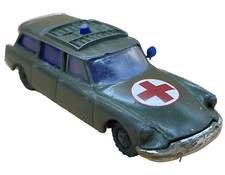 Safari Citroën Military Ambulance Husky Diecast Model 1960s Green Vintage