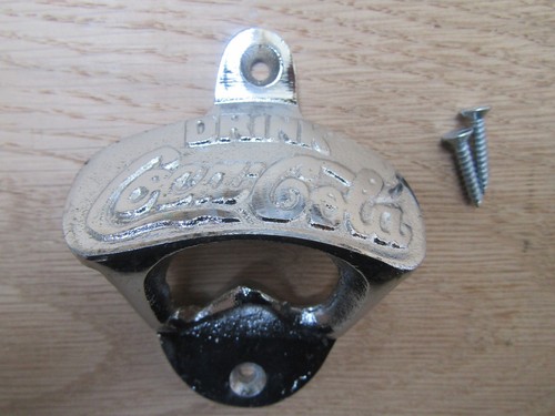 Bottle opener cast - cast, iron