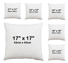 Cushion Pads Inner Cushion Filler Pads 11" 13" 15" 17" 19" 21" - Special Size