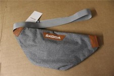 Skoda Branded Grey Waist Bag 000087312B New Genuine Part