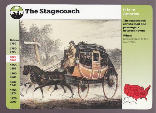 The stagecoach horse - the, horse-drawn