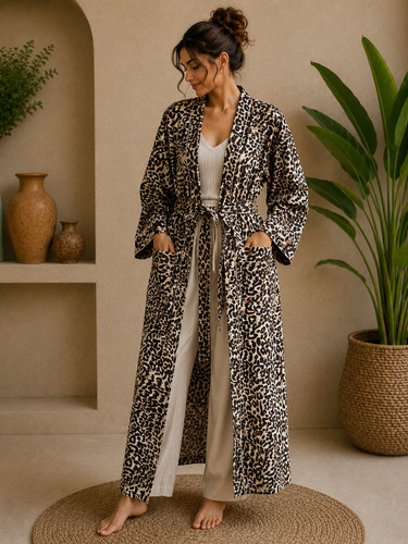 Women cotton leopard print - women’s,