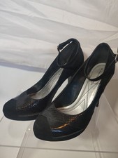 Emilio Luca X Shoes Womens Black Heels Sexy  Summer Wedding Day Evening UK 6/39