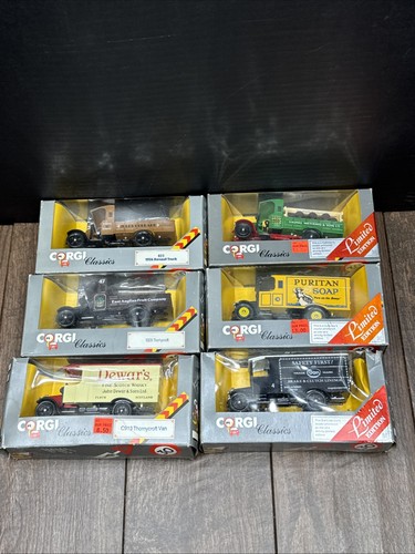 Lot corgi classics vans - lot,