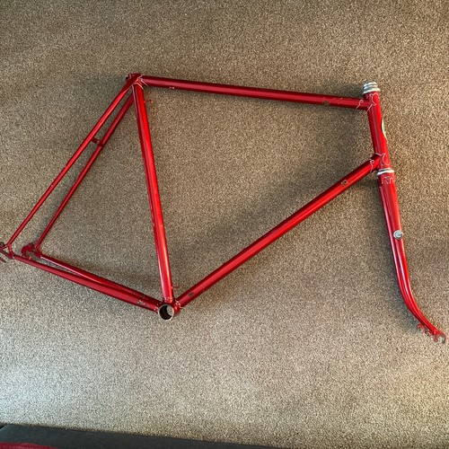 62cm red metallic steel - metallic,