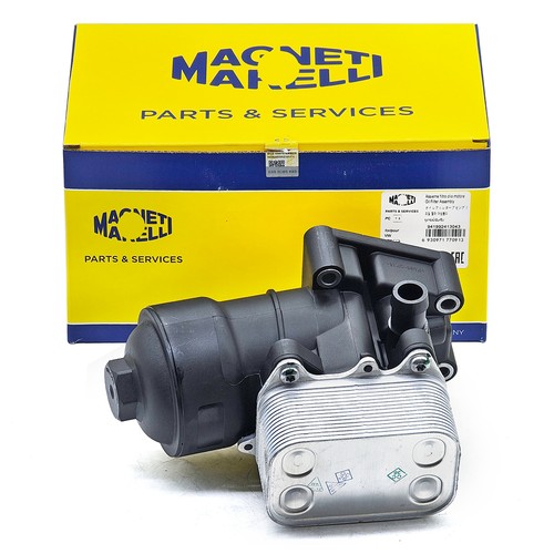 Oil cooler filter housing - cooler, +