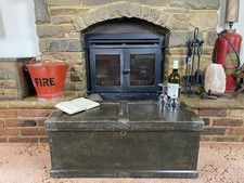 Old antique pine chest - old,