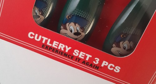 Kellogg vintage kids cutlery - kellogg's,