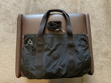 Kipling Asseni Large Tote Bag With Crossbody Strap Black