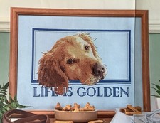 Cross Stitch Chart - Golden