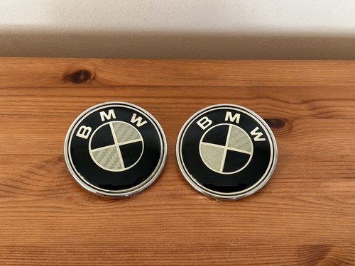 Bmw badges carbon black - badges,