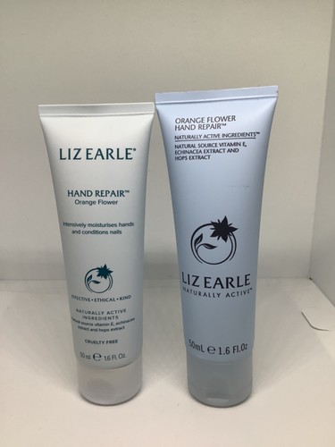 Liz earle orange flower hand - liz,