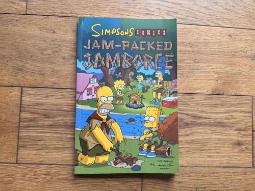 Simpsons comics jam packed - comics, jam-packed