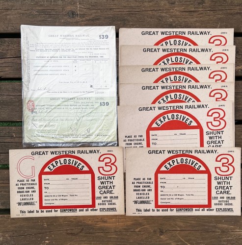 Gwr wagon labels and - gwr, share