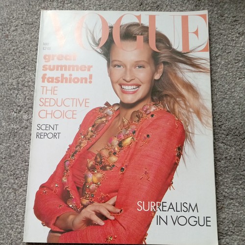 Vintage vogue magazine may - vintage,