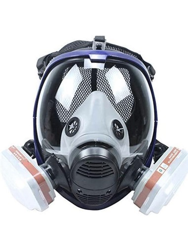 Full face respirator mask - face,