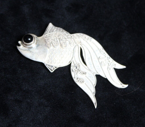 Vintage fantail goldfish koi - vintage,