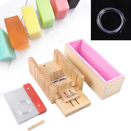 Soap cutter set wood - soap, molds
